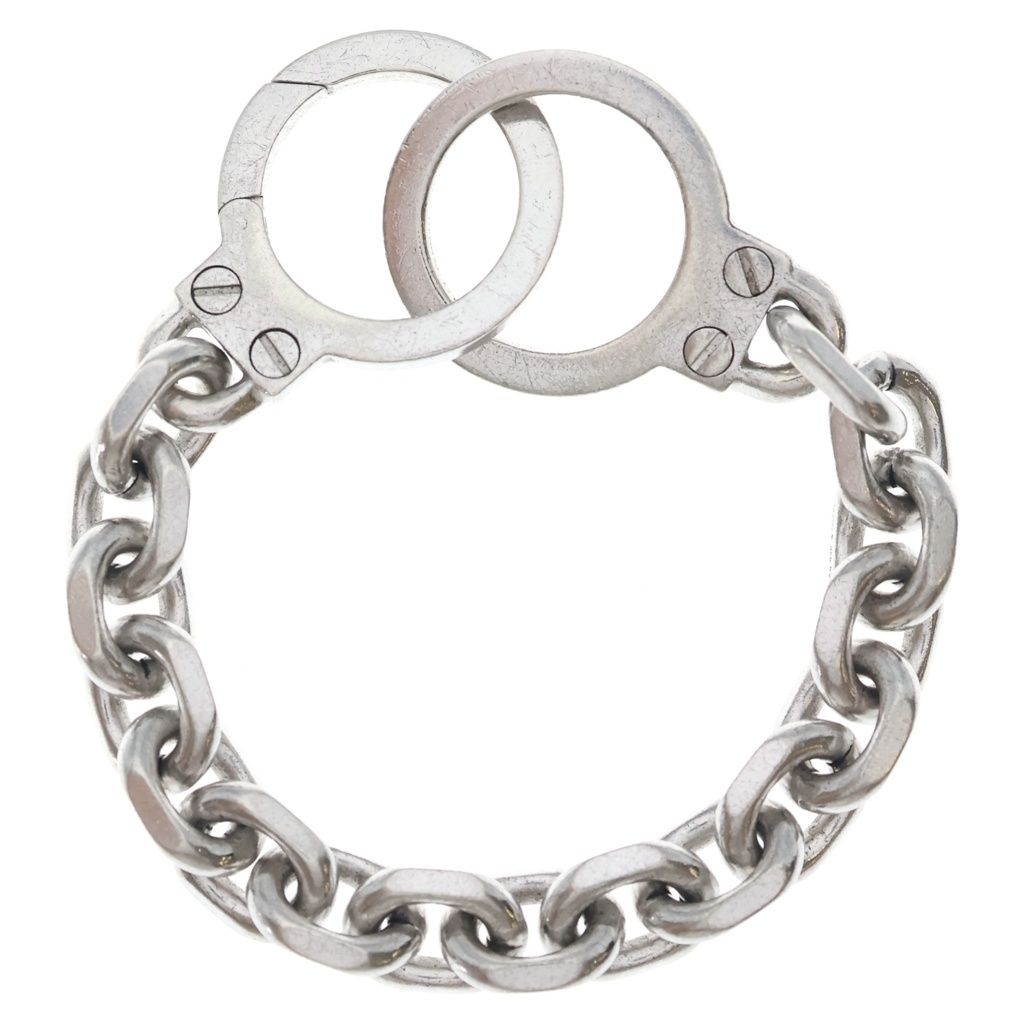 Celine Handcuff Motif Bracelet Handcuffmochi Silver — view 2