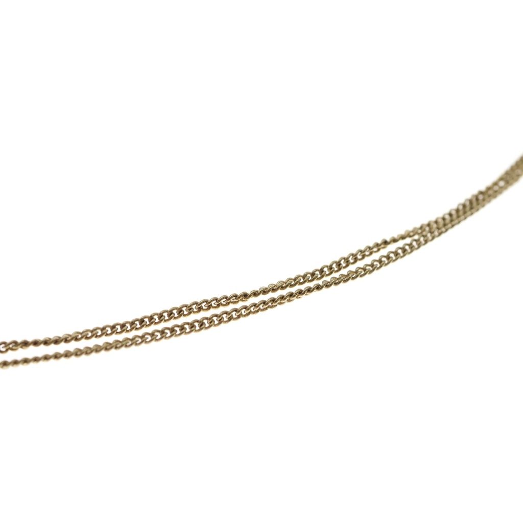 Chanel Mademoiselle CC Logo Necklace Gold — view 6