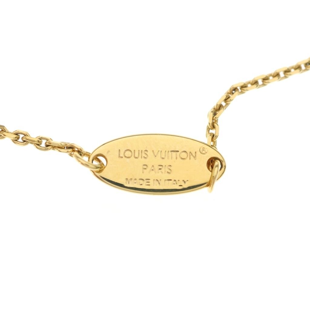 Louis Vuitton LV Flower Grams Pendant Gold — view 5