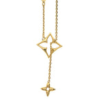 Louis Vuitton LV Flower Grams Pendant Gold — view 6