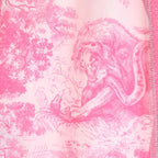 Dior Toile de Jouy ludoju Sports Black All Over Pattern Pink T-Shirt — view 6