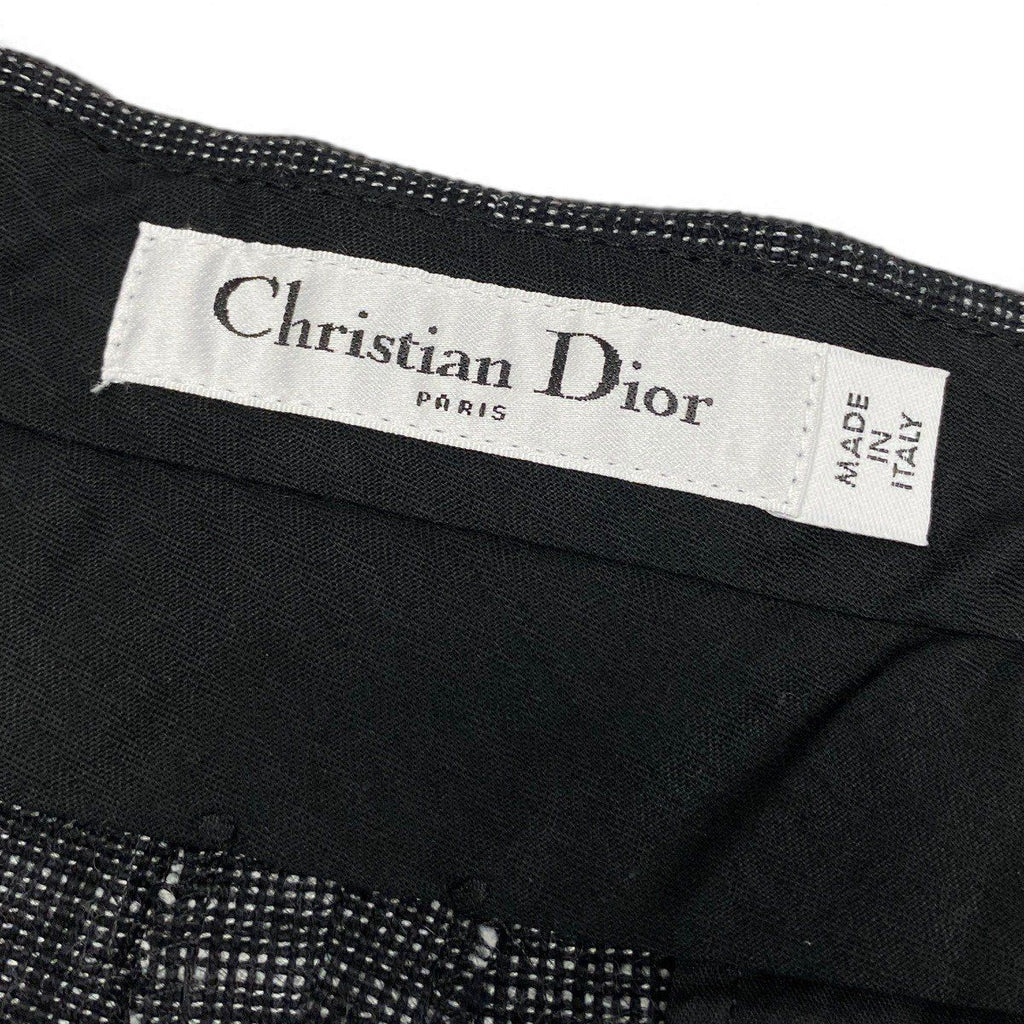 Dior Shorts Cotton Linen 40 Black — view 5