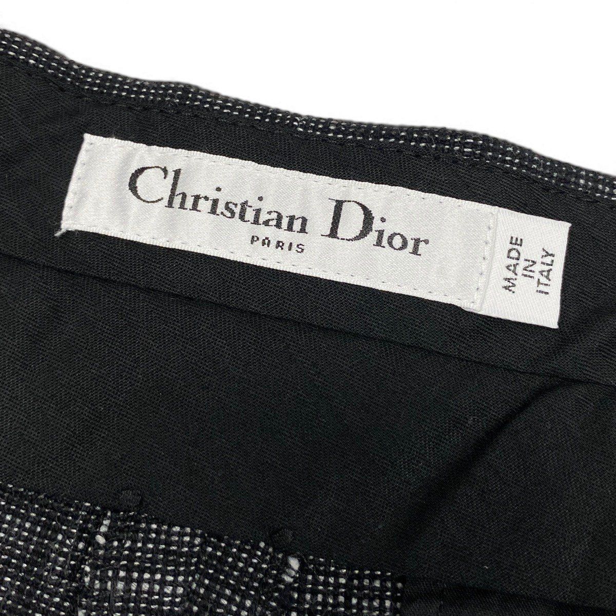Dior Shorts Cotton Linen 40 Black — view 5