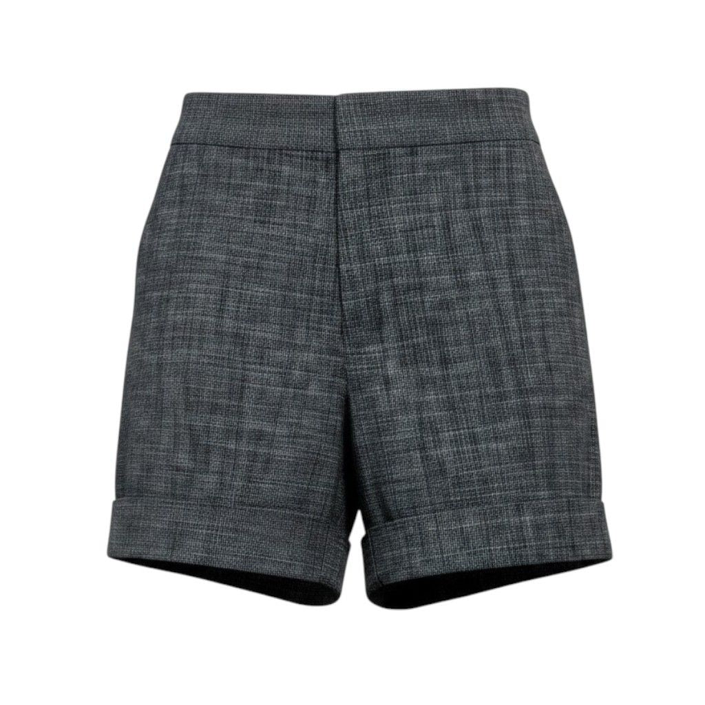 Dior Shorts Cotton Linen 40 Black