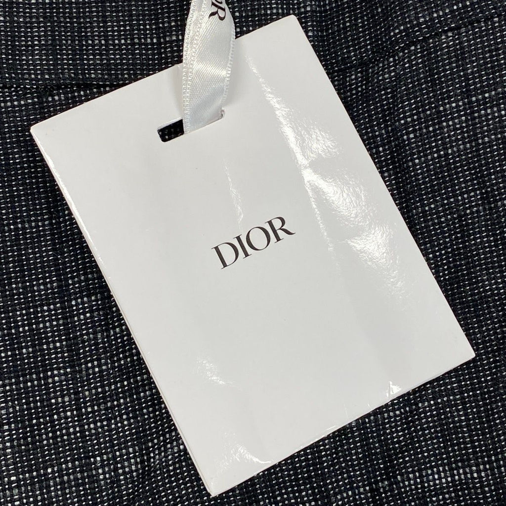 Dior Shorts Cotton Linen 40 Black — view 8