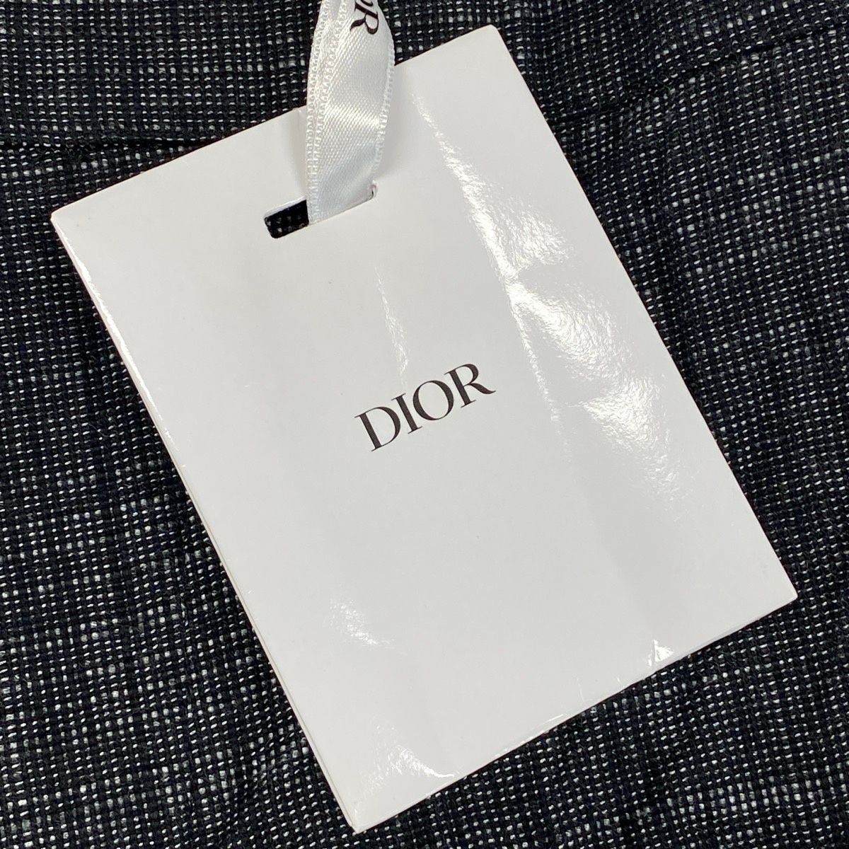 Dior Shorts Cotton Linen 40 Black — view 8