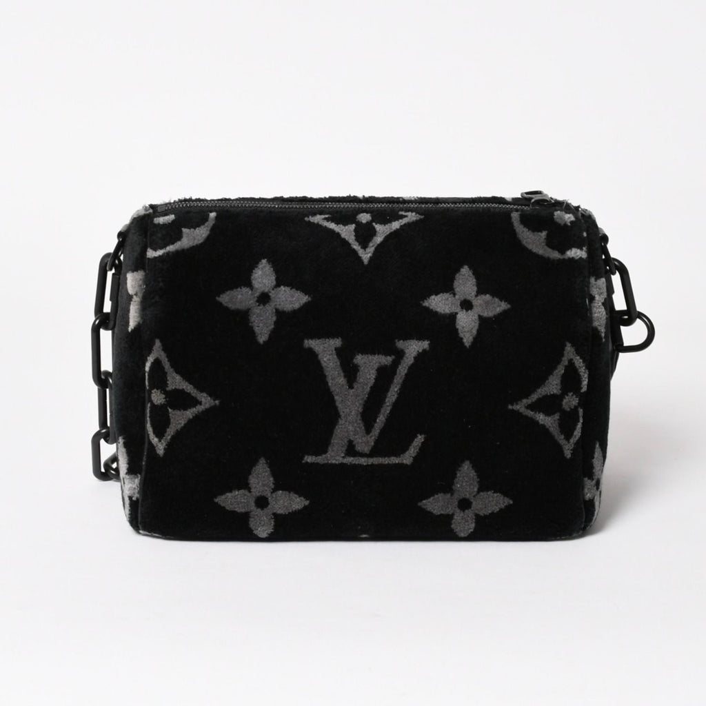 Louis Vuitton Keepall Bandouliere 25 Boston Bag Monogram Eclipse Tuffetage — view 2