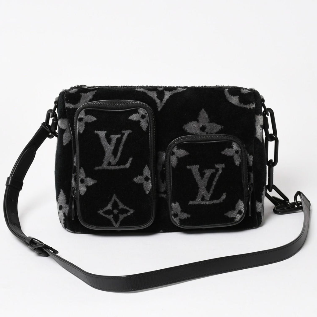 Louis Vuitton Keepall Bandouliere 25 Boston Bag Monogram Eclipse Tuffetage