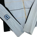 Chanel CC Logo Zip Up Knit Jacket CC Zip Up 38 Light Blue — view 5