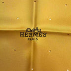 Hermes Carre 90 100% Silk Hole Scarf — view 6