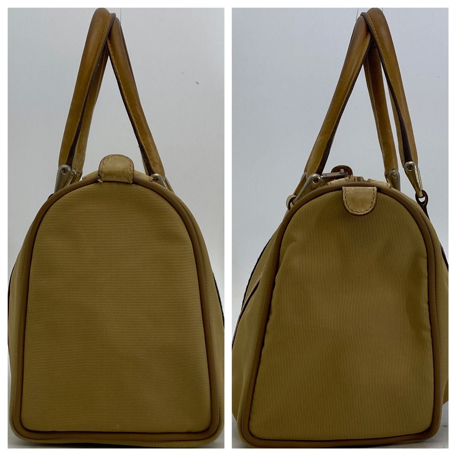 Gucci Vintage Sherry Line Hand Bag Camel — view 6