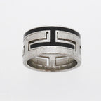 Hermes Ring Moubouche 925 Sterling Silver Black — view 2