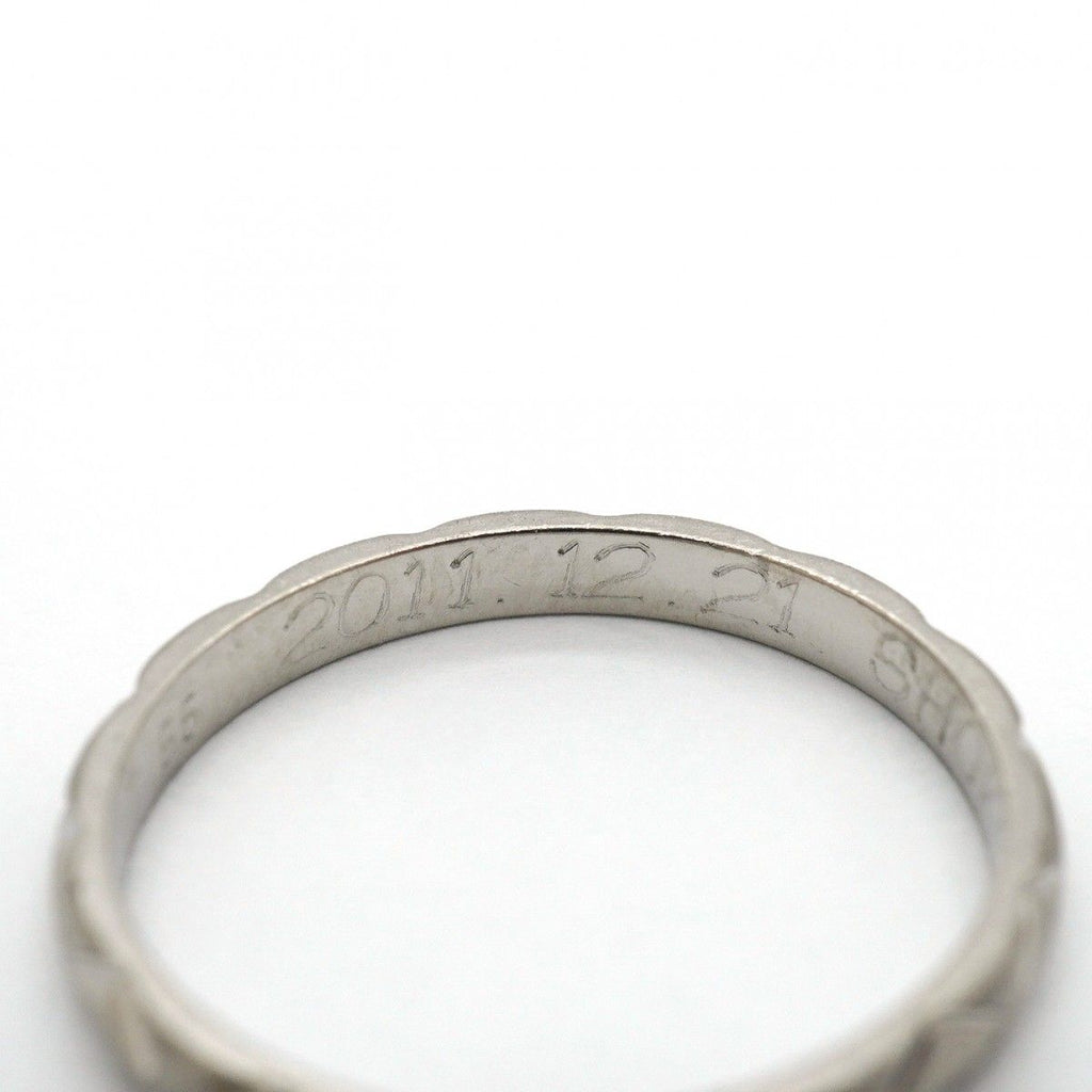 Chanel Ring Quilted Platinum — view 6