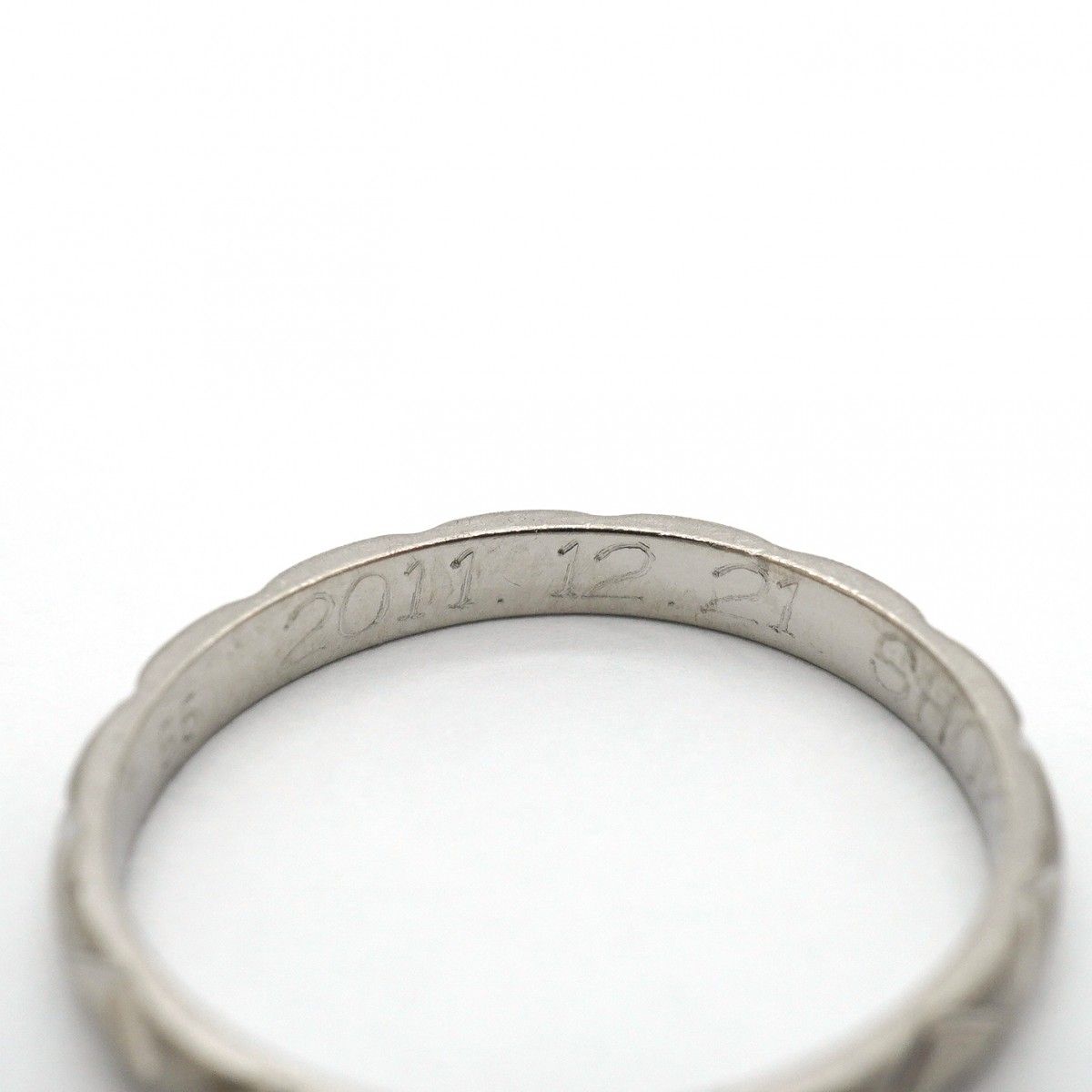 Chanel Ring Quilted Platinum — view 6