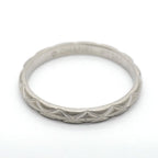 Chanel Ring Quilted Platinum — view 3