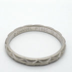 Chanel Ring Quilted Platinum — view 4
