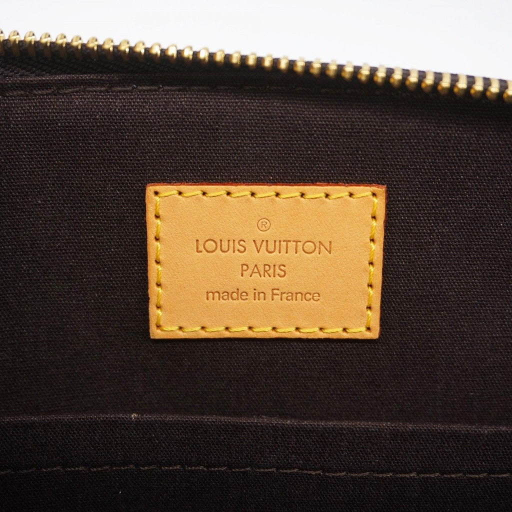 Louis Vuitton Shoulder Bag Vernis Sha Wood PM Amarante — view 5