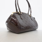 Louis Vuitton Shoulder Bag Vernis Sha Wood PM Amarante — view 2