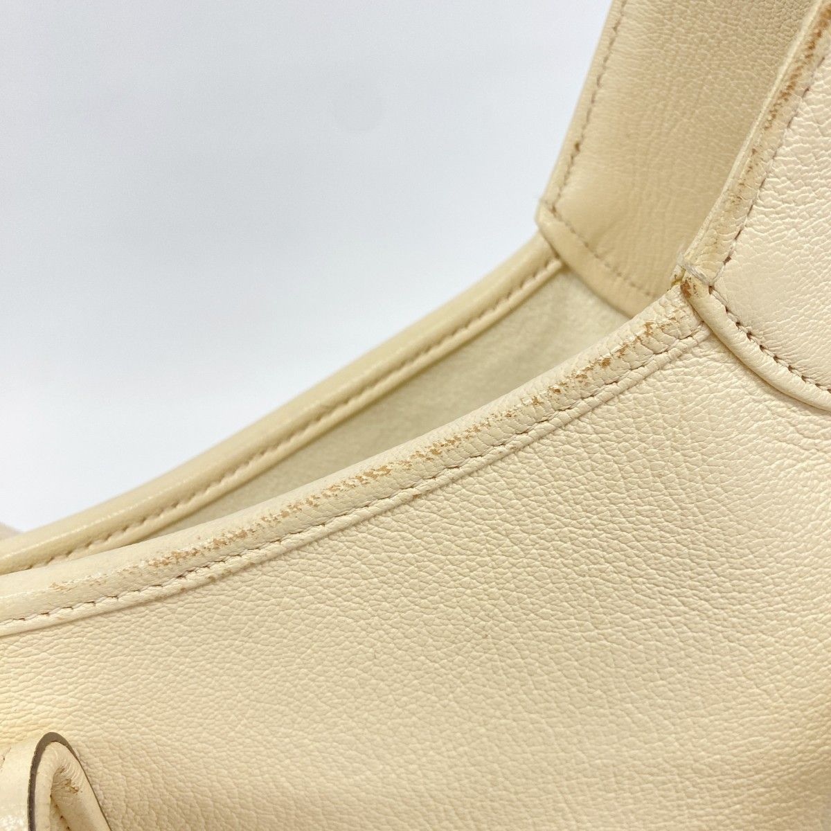 Gucci Shoulder Bag Aphrodite Leather Beige Gold — view 7