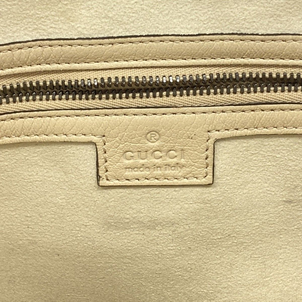 Gucci Shoulder Bag Aphrodite Leather Beige Gold — view 5
