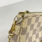 Louis Vuitton Pouch Damier Azur Mini Pochette Soirle White — view 7