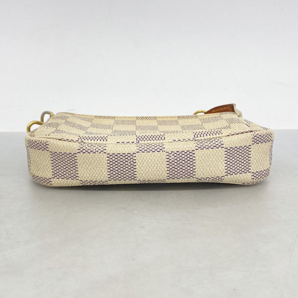 Louis Vuitton Pouch Damier Azur Mini Pochette Soirle White — view 3