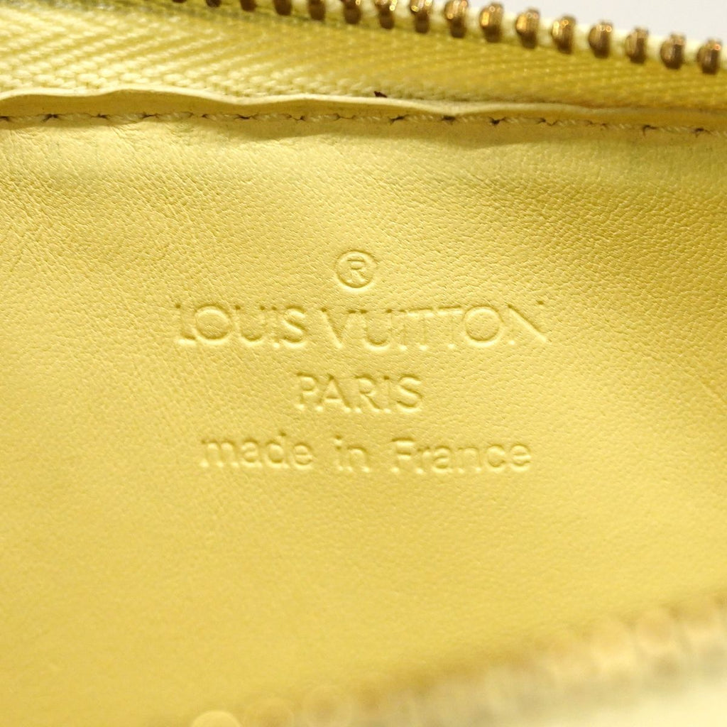 Louis Vuitton Pouch Vernis Lexington Lime Yellow — view 5