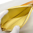 Louis Vuitton Pouch Vernis Lexington Lime Yellow — view 4