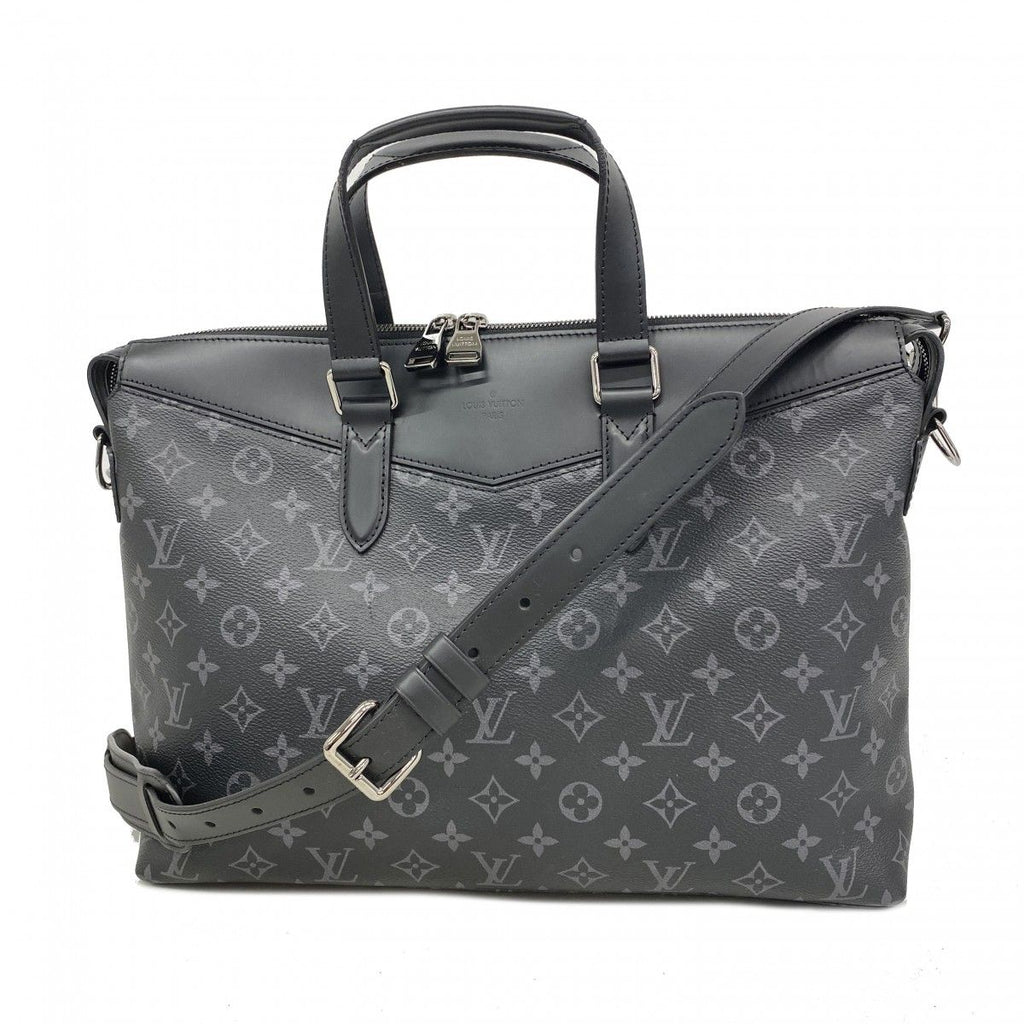 Louis Vuitton Business Bag Monogram Eclipse Explorer Black 2-Way