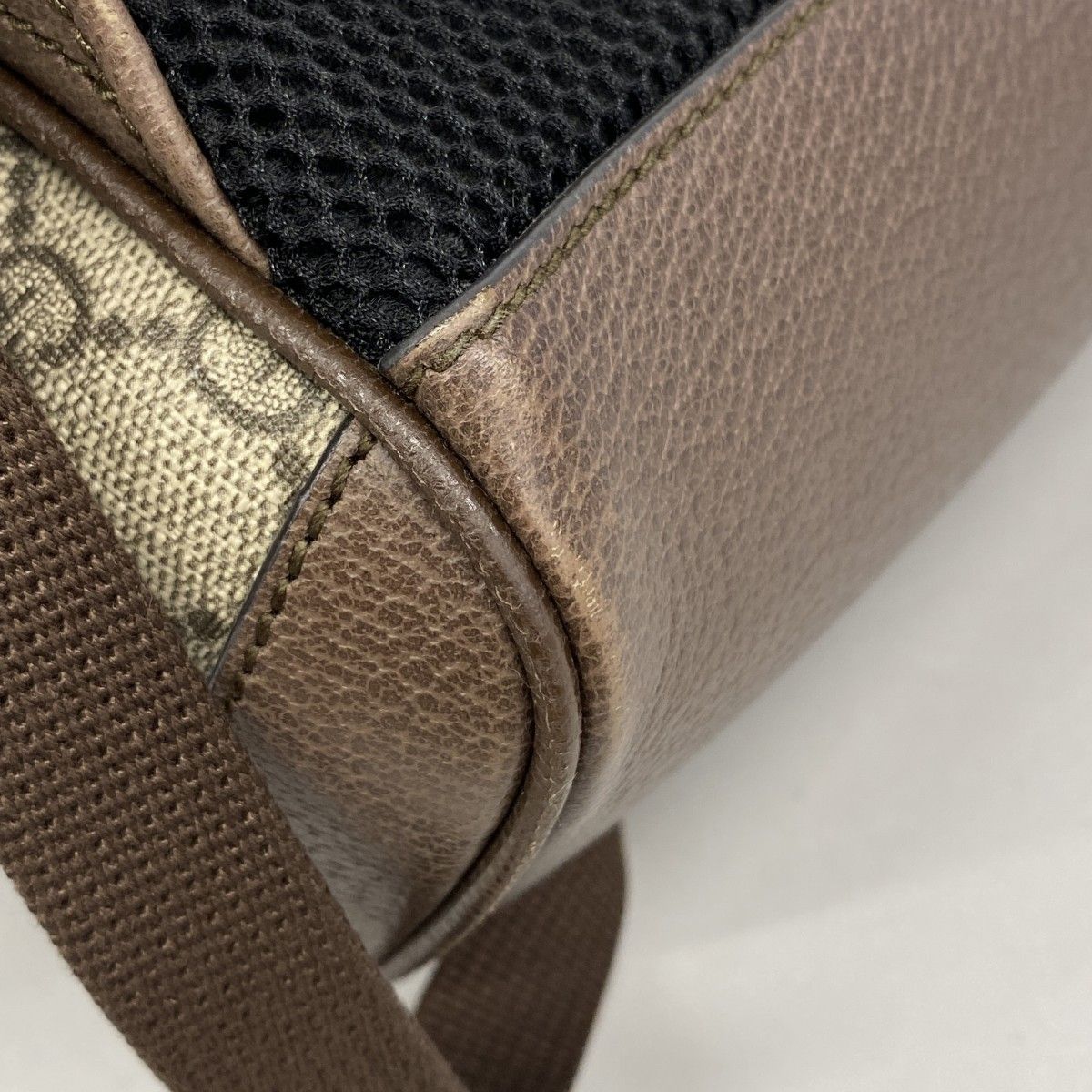 Gucci Backpack Ophidia Brown Gold — view 7