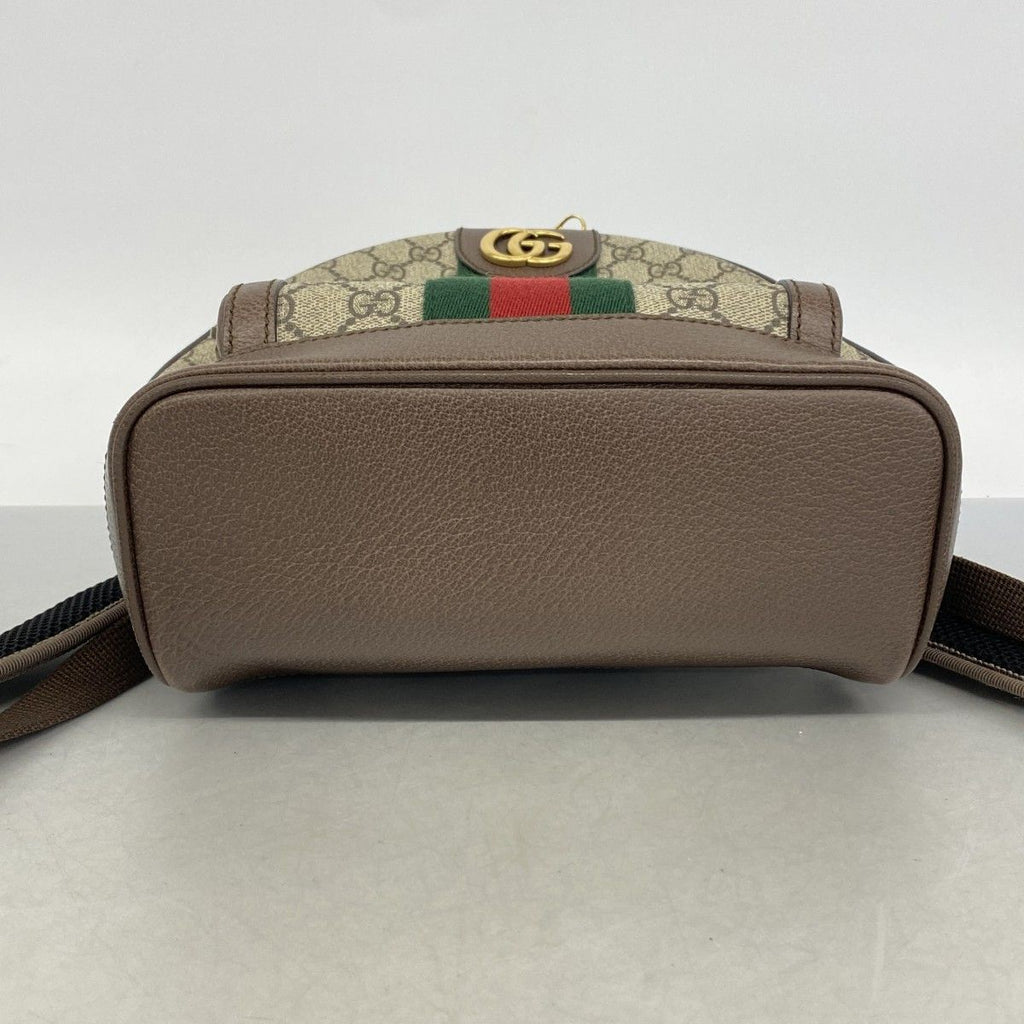 Gucci Backpack Ophidia Brown Gold — view 3