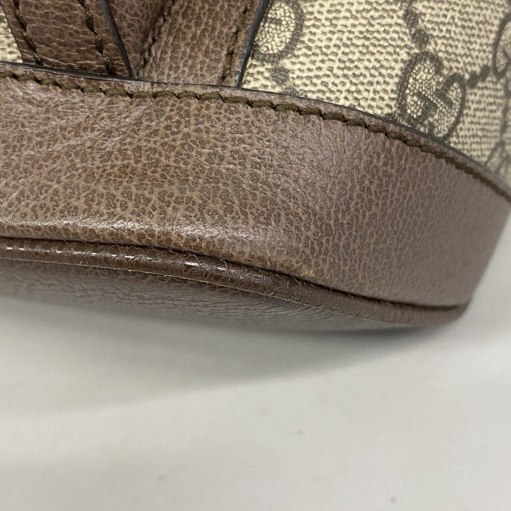 Gucci Backpack Ophidia Brown Gold — view 8