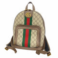 Gucci Backpack Ophidia Brown Gold