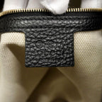 Gucci Shoulder Bag Soho Leather Black Champagne Gold — view 5