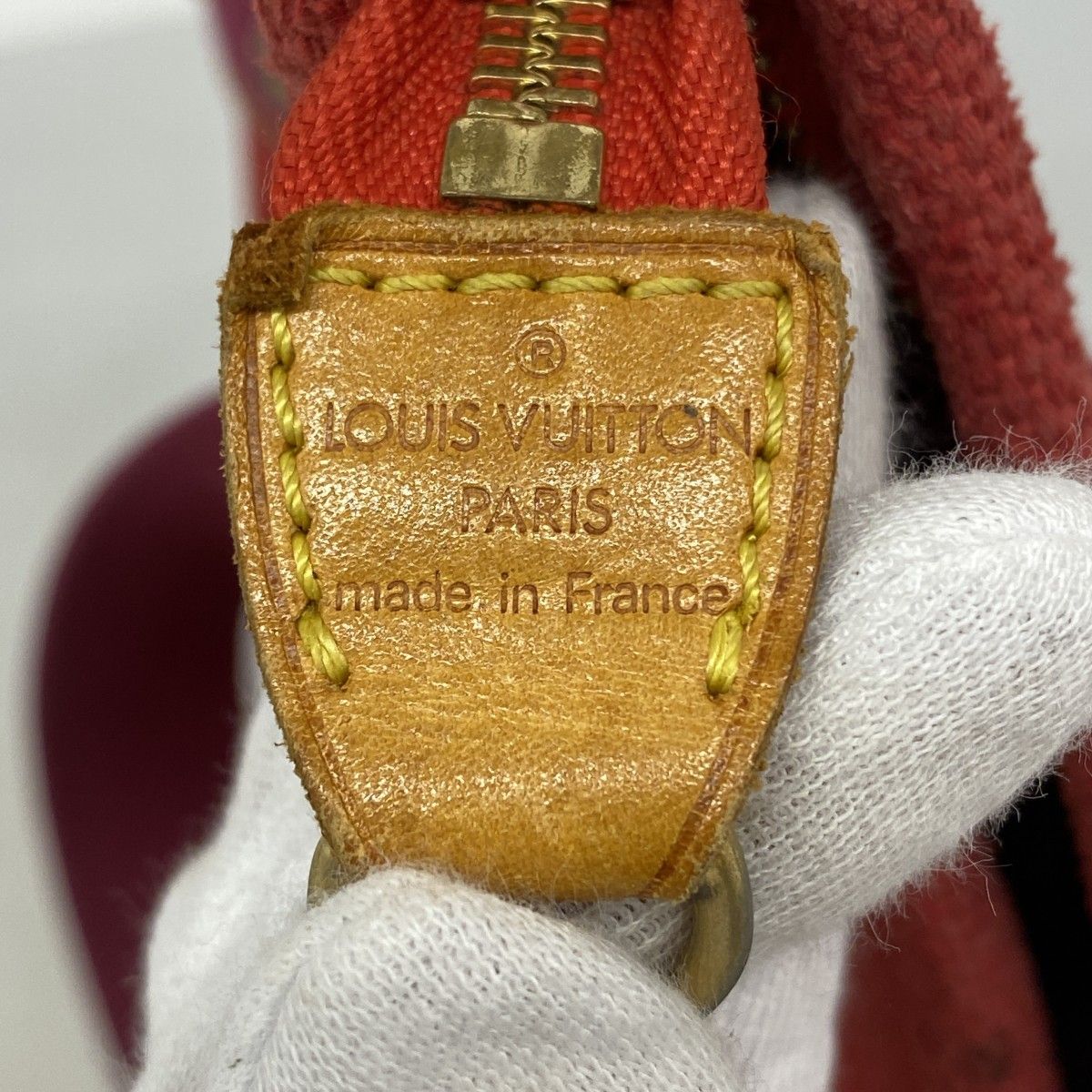 Louis Vuitton Handbag Antigua Cava PM Rouge — view 5