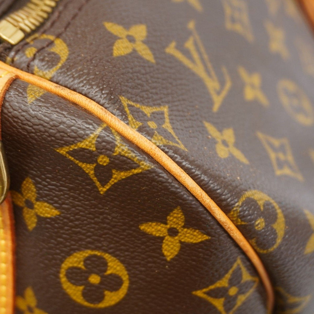 Louis Vuitton Boston Bag Monogram Keepall Bandouliere 55 Brown — view 8
