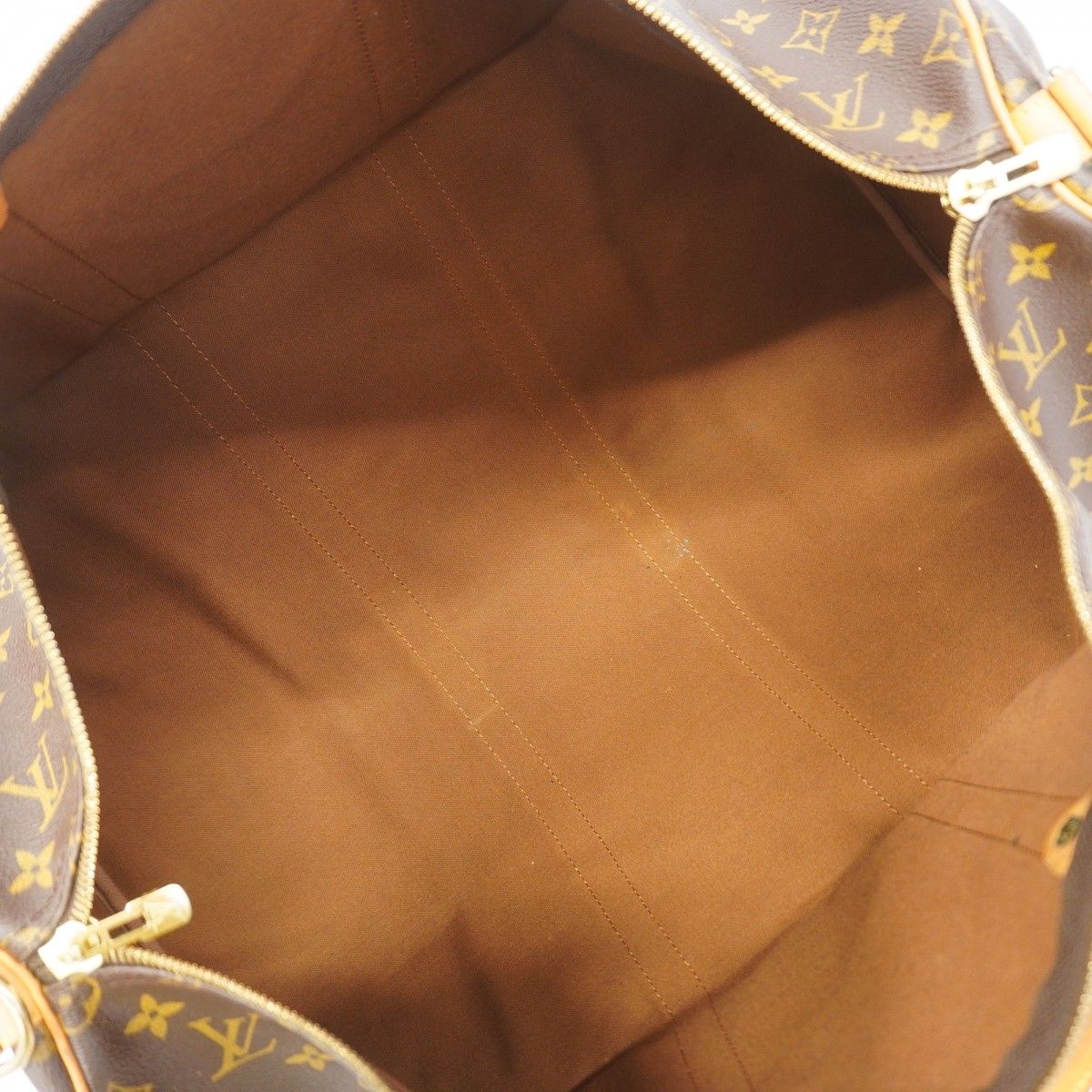 Louis Vuitton Boston Bag Monogram Keepall Bandouliere 55 Brown — view 4