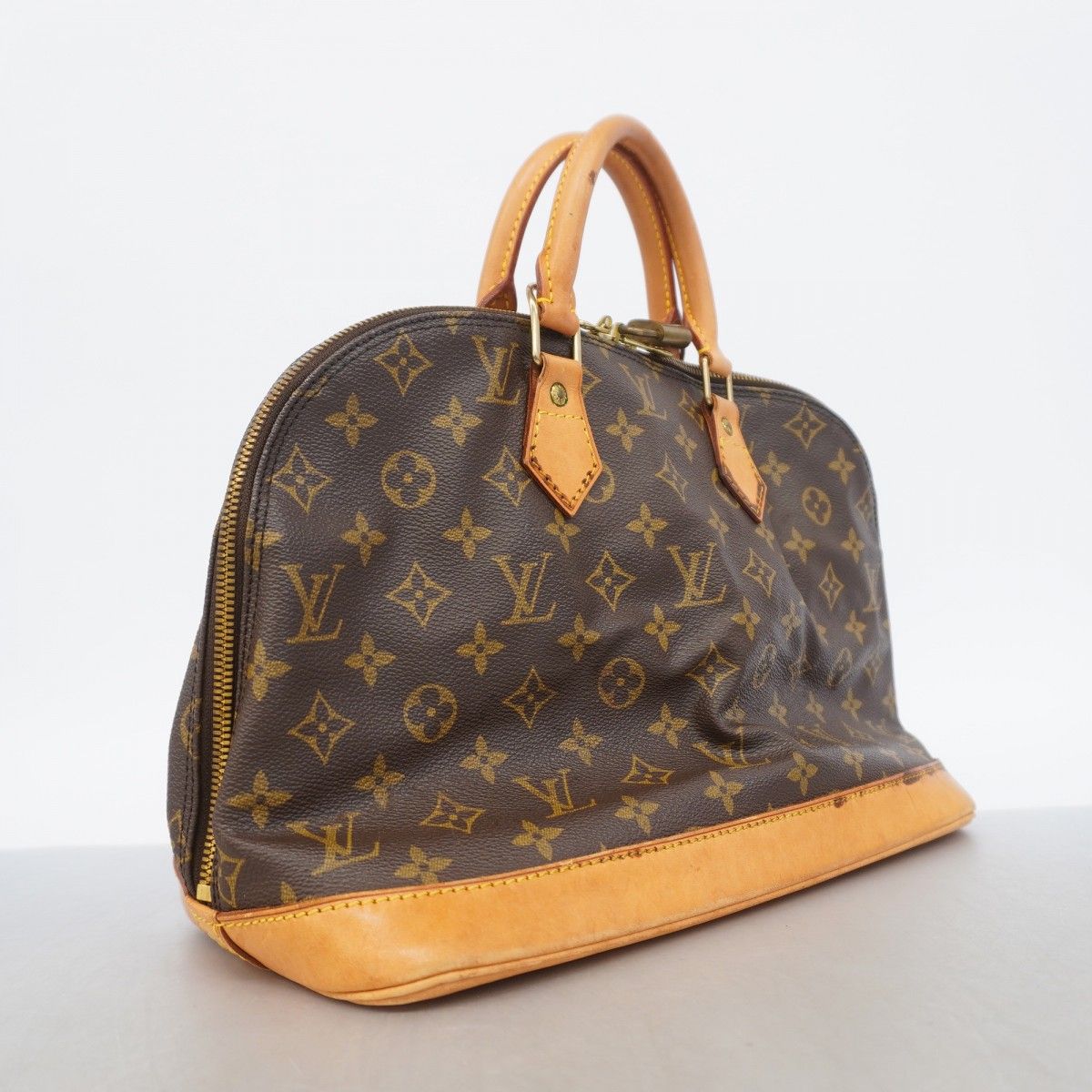 Louis Vuitton Handbag Monogram Alma Brown — view 2