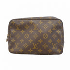 Louis Vuitton Pouch Monogram Trousse Toilette 23 Brown