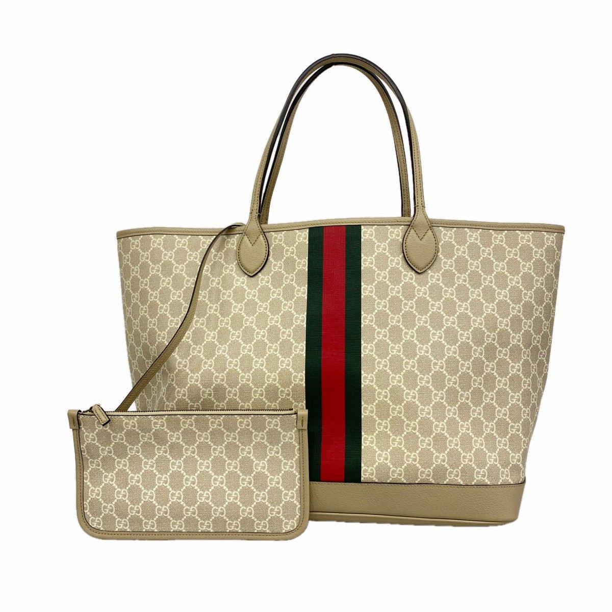 Gucci Tote Ophidia Beige Gold