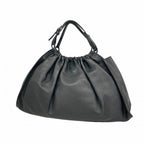 Gucci Handbag 001 Leather Black Silver