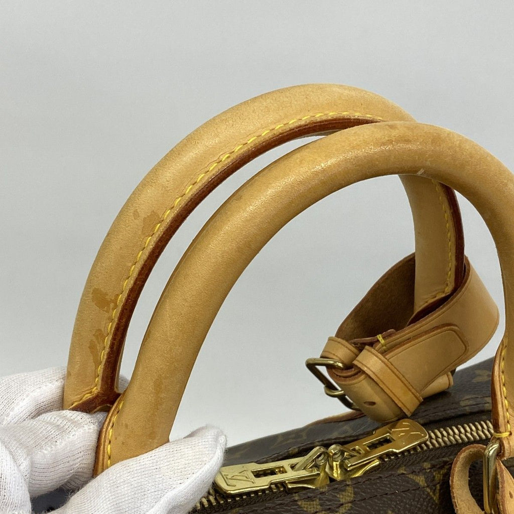 Louis Vuitton Boston Bag Monogram Keepall 50 Brown — view 8