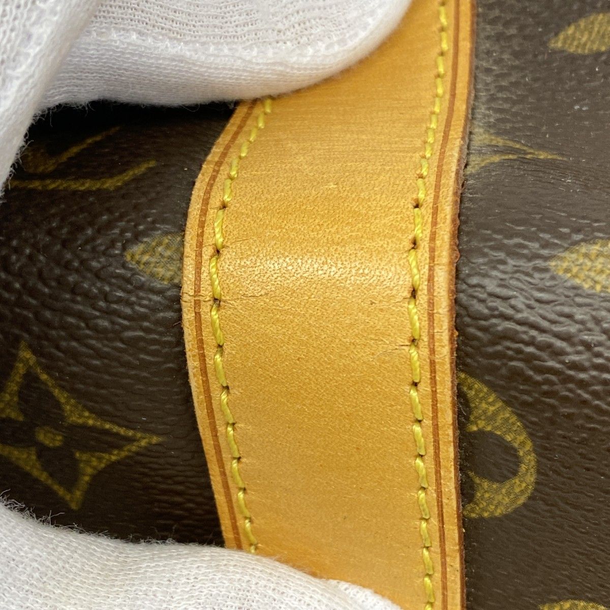Louis Vuitton Boston Bag Monogram Keepall 50 Brown — view 7