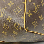 Louis Vuitton Boston Bag Monogram Keepall 50 Brown — view 6