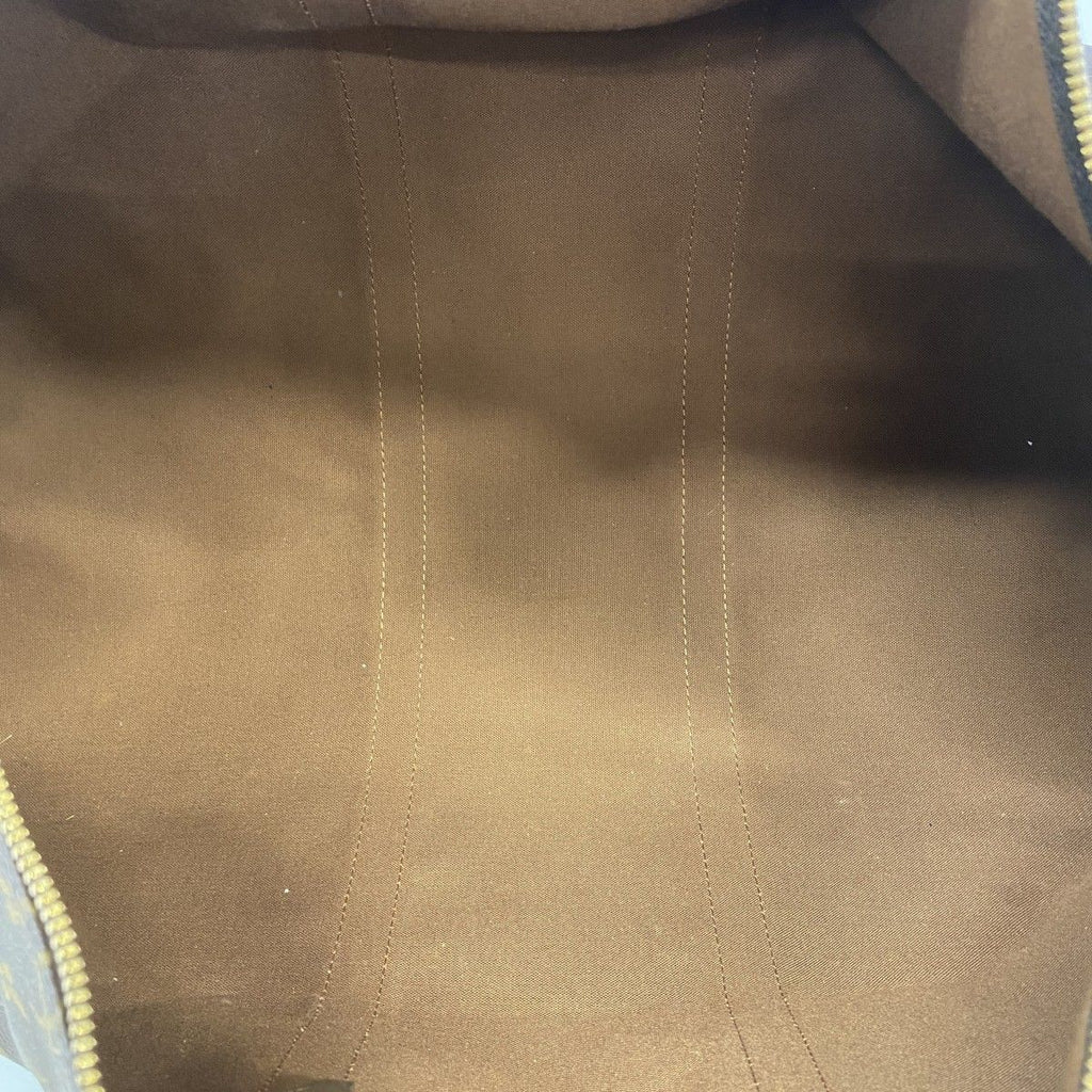Louis Vuitton Boston Bag Monogram Keepall 50 Brown — view 4