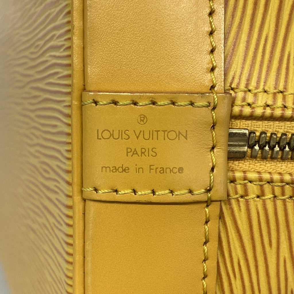 Louis Vuitton Handbag Epi Alma Jaune — view 5