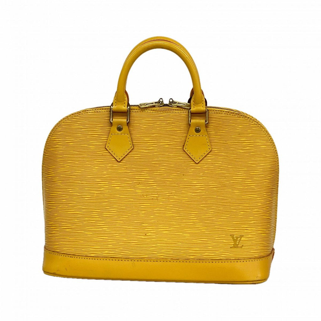 Louis Vuitton Handbag Epi Alma Jaune