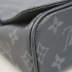 Louis Vuitton Shoulder Bag Monogram Eclipse District PM Black — view 6