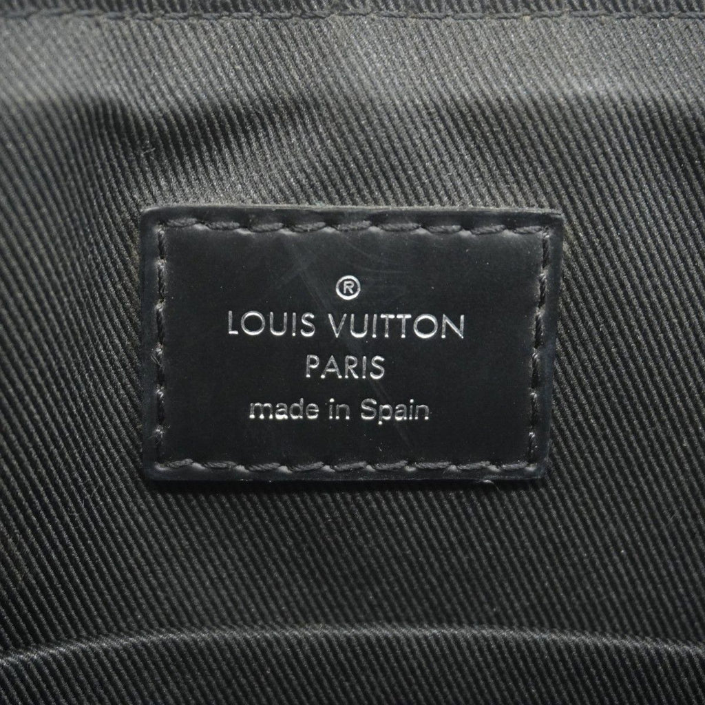 Louis Vuitton Shoulder Bag Monogram Eclipse District PM Black — view 5