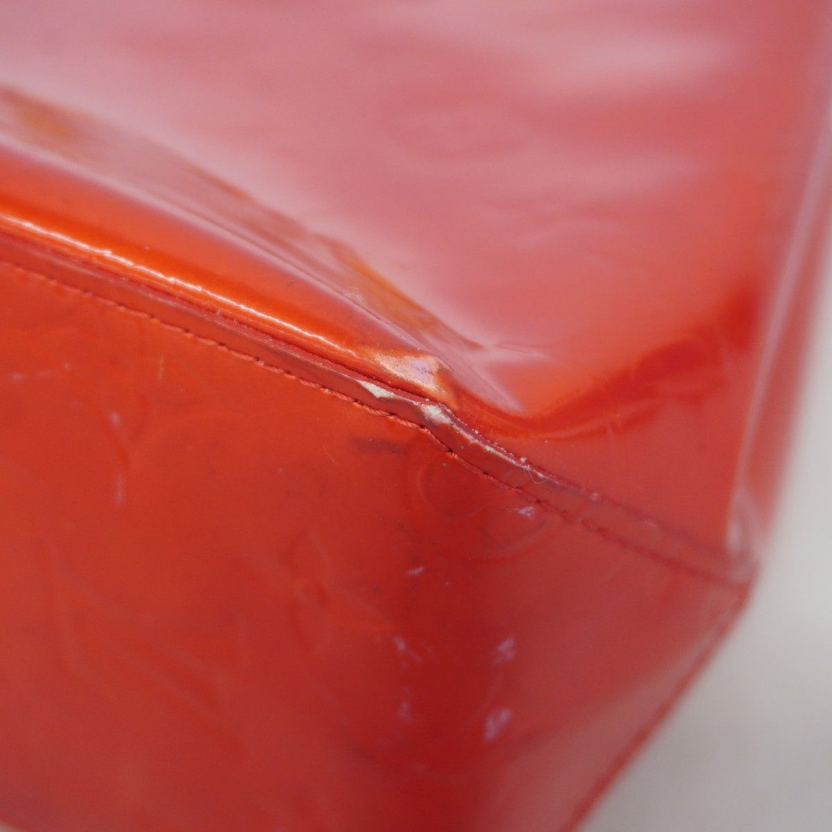 Louis Vuitton Handbag Vernis Reed PM Rouge — view 6